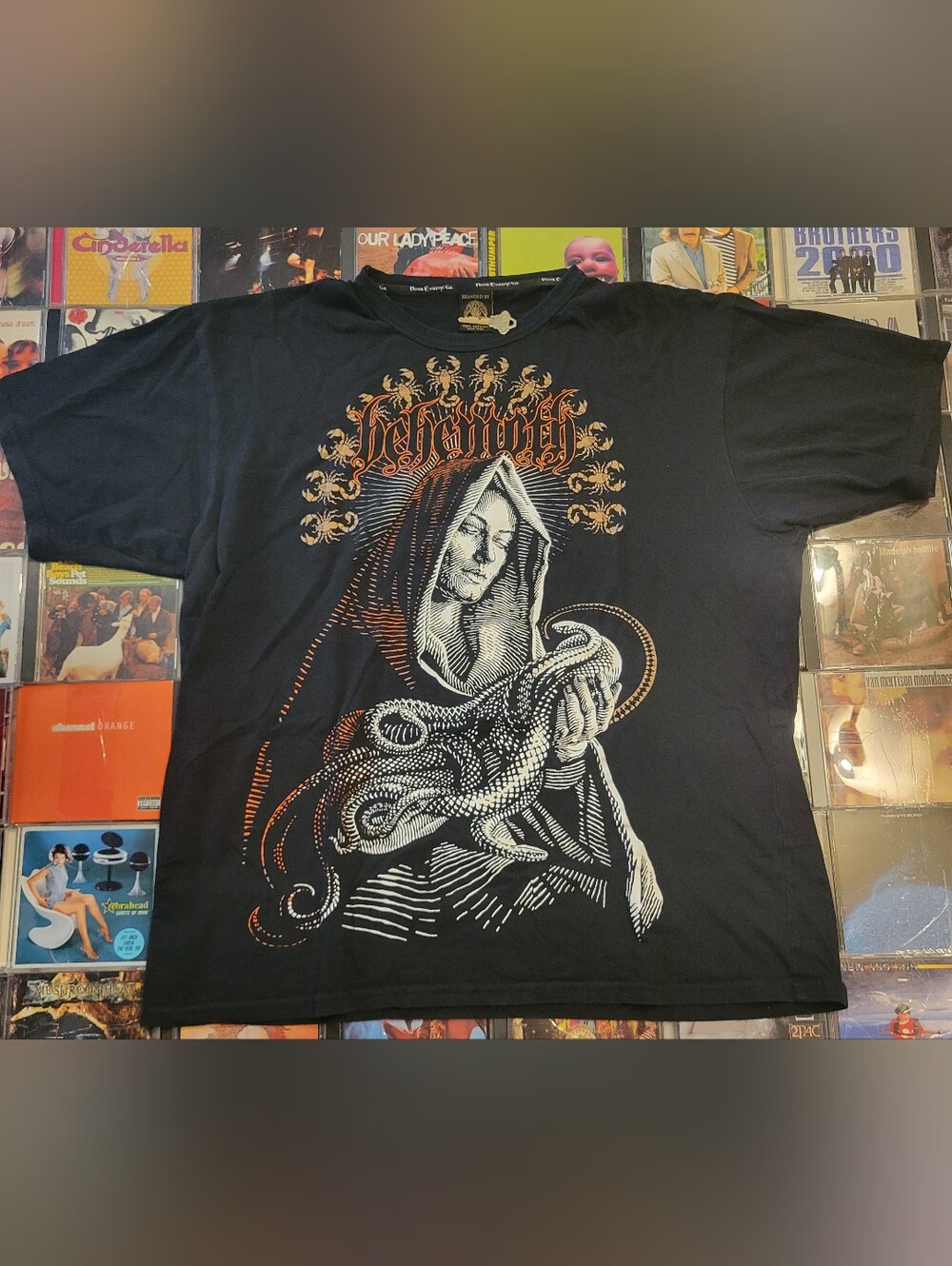Crazy Behemoth Double Sided Graphic Metal Shirt